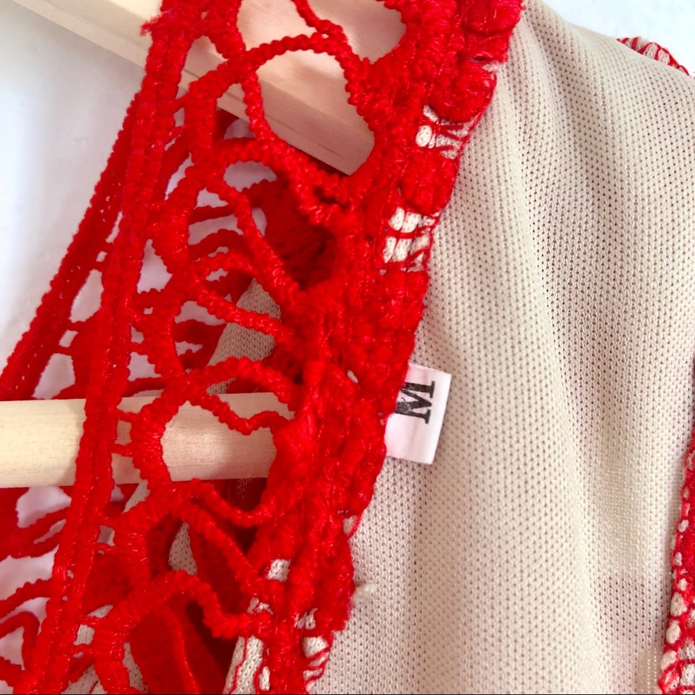 Red Lace Dress - Picture 4 of 5